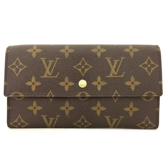Louis Vuitton Monogram Porte Tresor International - Picture 1 of 9